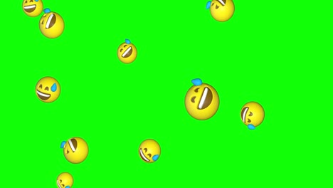 Worried-3D-Emojis-Falling-Green-Screen